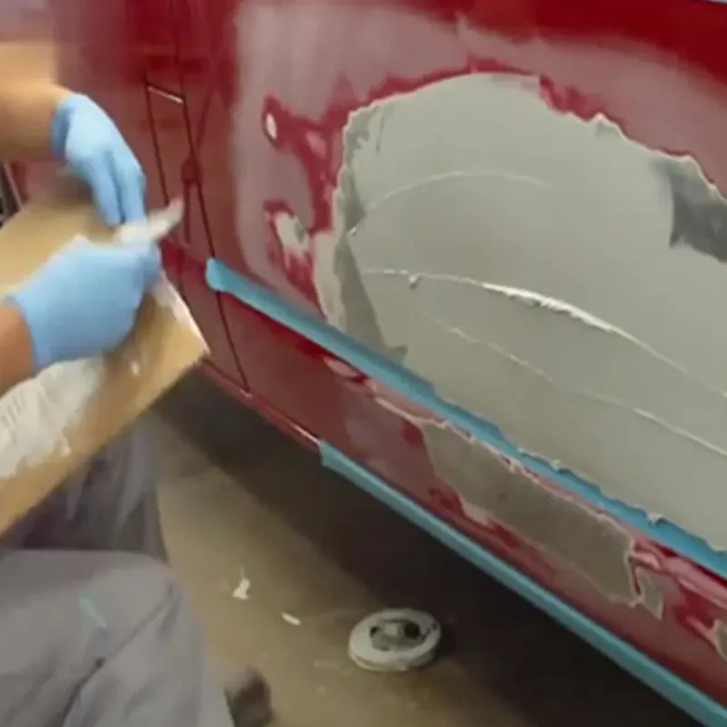 Auto Body Filler - パテスクレーパー 車体スクレーパー フィラーアプリケーター 修理用塗料パテスティック グラスファイバーレジンツール
