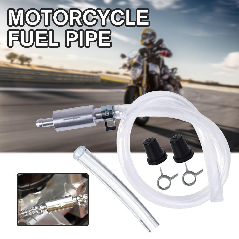 Brake Bleeder Kit - 1 セットブレーキ液ブリーダーホース一方向逆止弁付き自動車車両オートバイブレーキクラッチホースキット