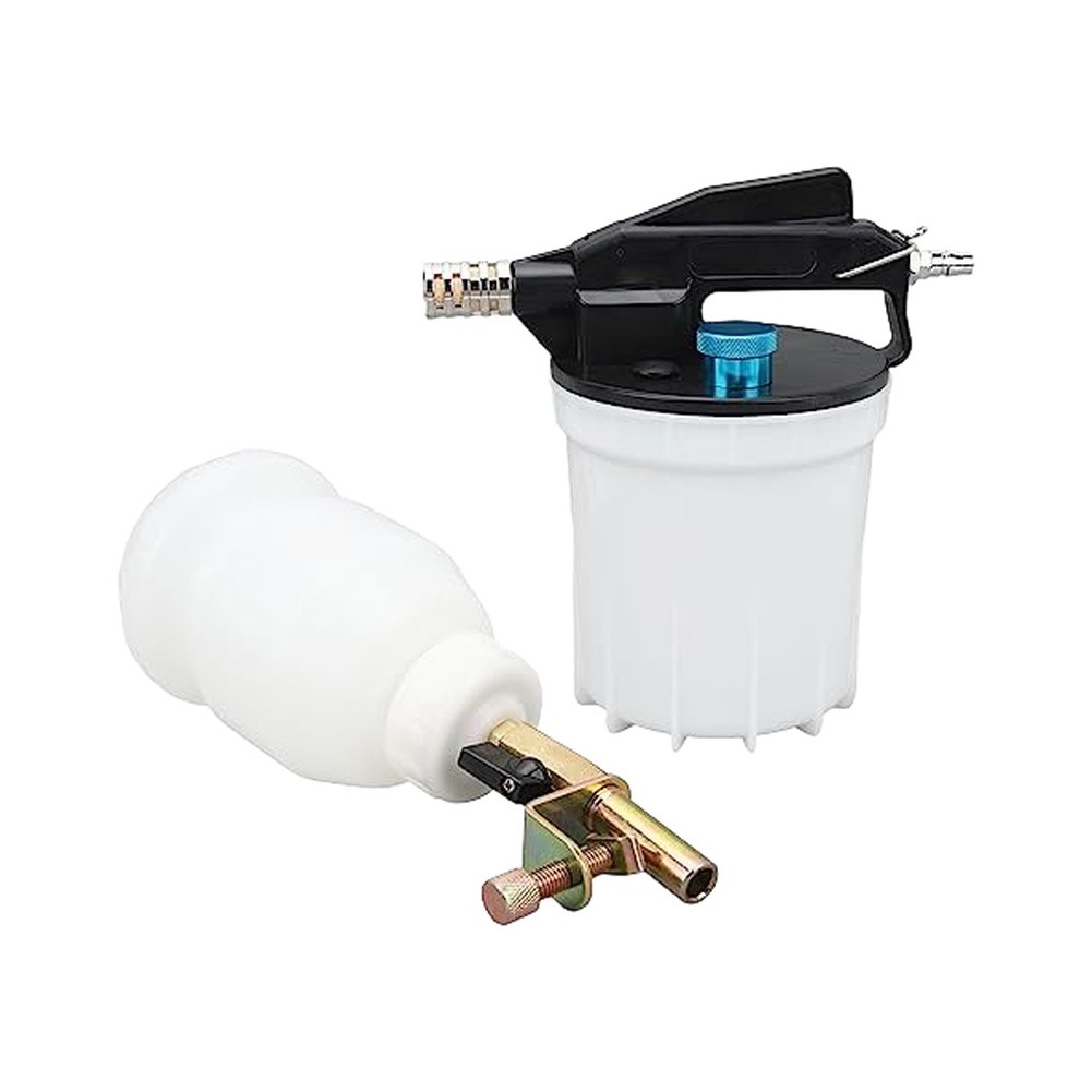 Brake Bleeder Kit - エアブレーキブリーダーキット 2L 空気圧真空抽出器 1L 廃液ボトル付き マスターシリンダー液交換用