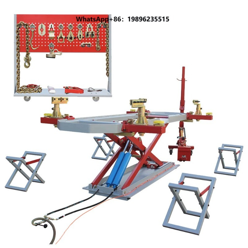 Car Frame Straightening - ポータブル式車体フレーム修正機（車体シャーシ矯正・修理用）