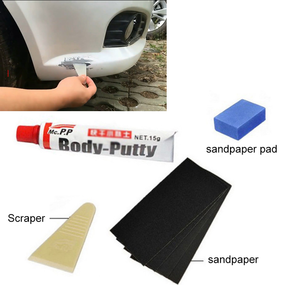 車塗装ペン 車体パテ キズ埋め補修ツールセットキット 自動車 - Auto Body Filler のレビューと価格