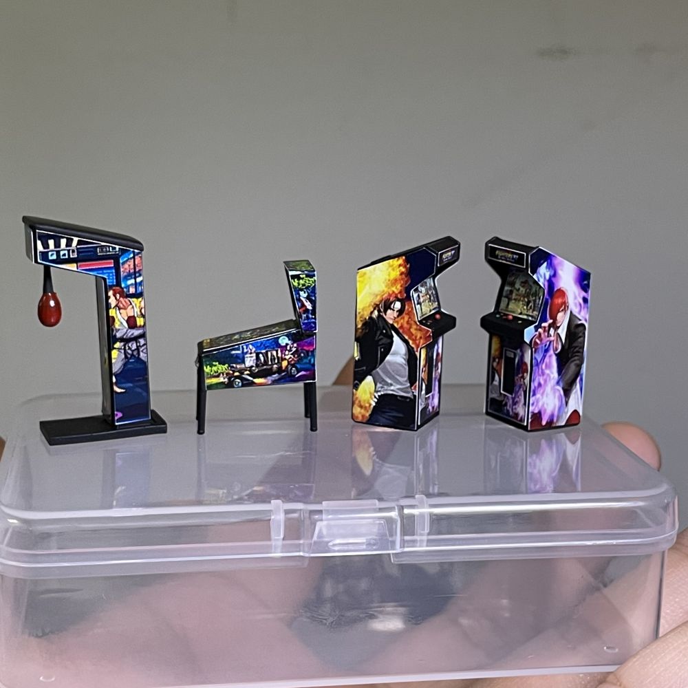 1:64 スケールアーケードピンボールマシンミニチュアモデル - Auto Repair Shop Japan のレビューと価格