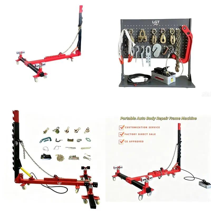 10トン油圧式車体フレーム修正機、プロ用シャーシ矯正修理テー - Car Frame Straightening のレビューと価格