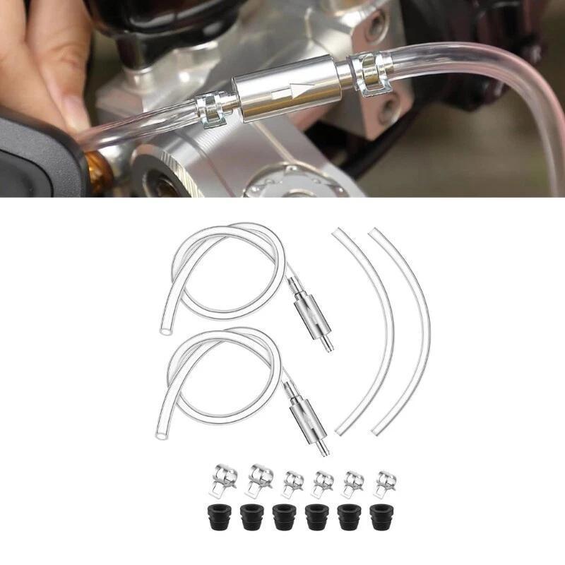 1 セットブレーキ液ブリーダーホース一方向逆止弁付き自動車車 - Brake Bleeder Kit のレビューと価格