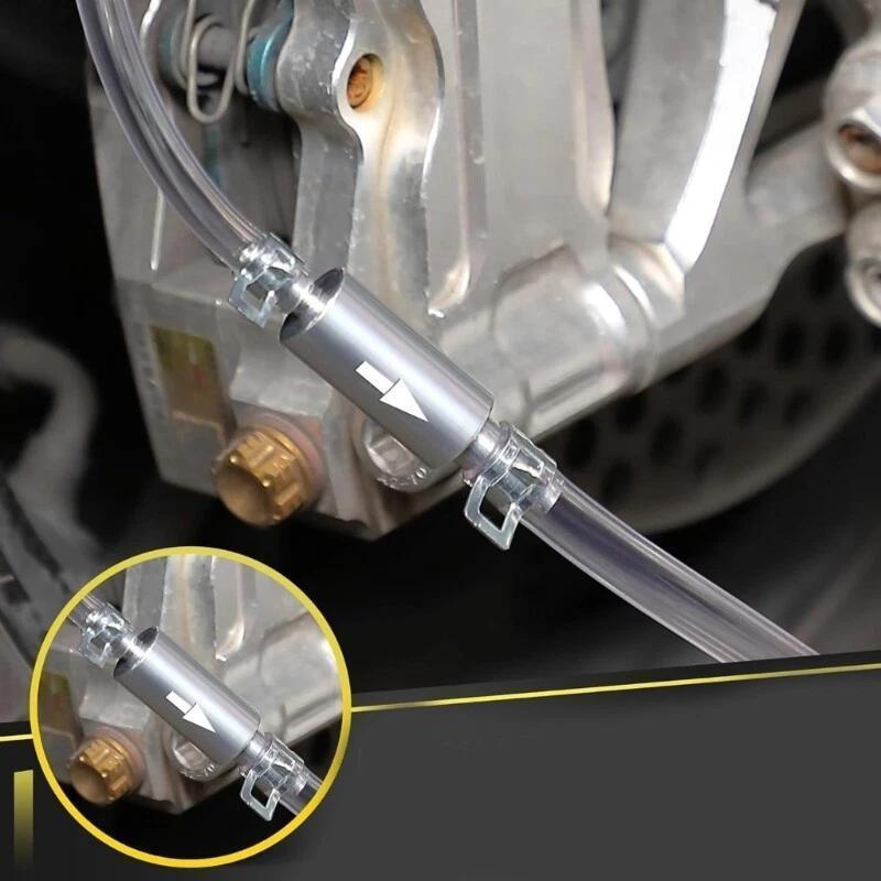 1 セットブレーキ液ブリーダーホース一方向逆止弁付き自動車車 - Brake Bleeder Kit のレビューと価格