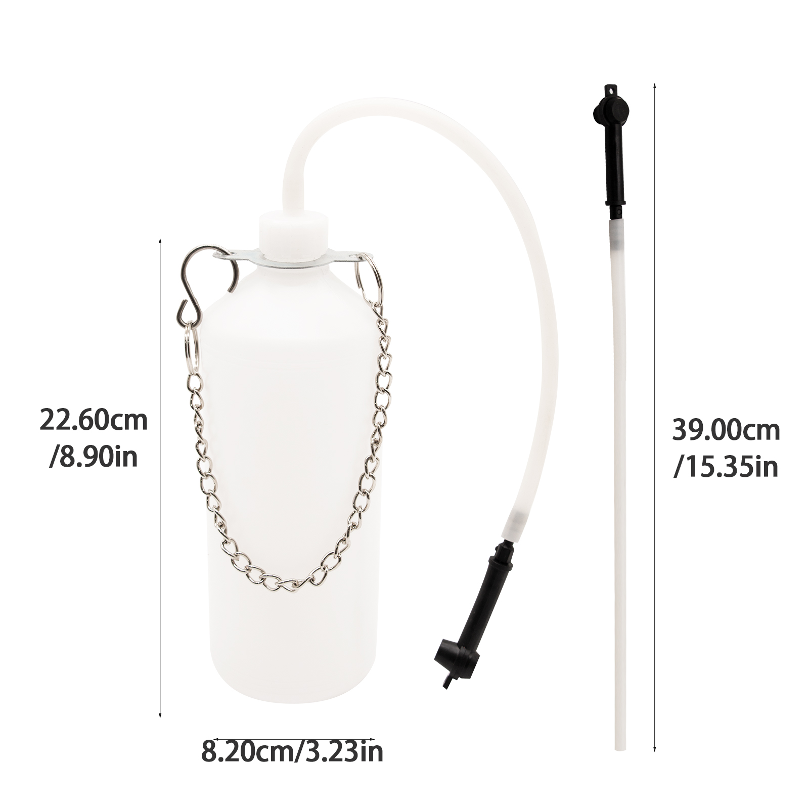 手動ブレーキブリーダーシステム 1L 液体抽出器と 60cm - Brake Bleeder Kit のレビューと価格