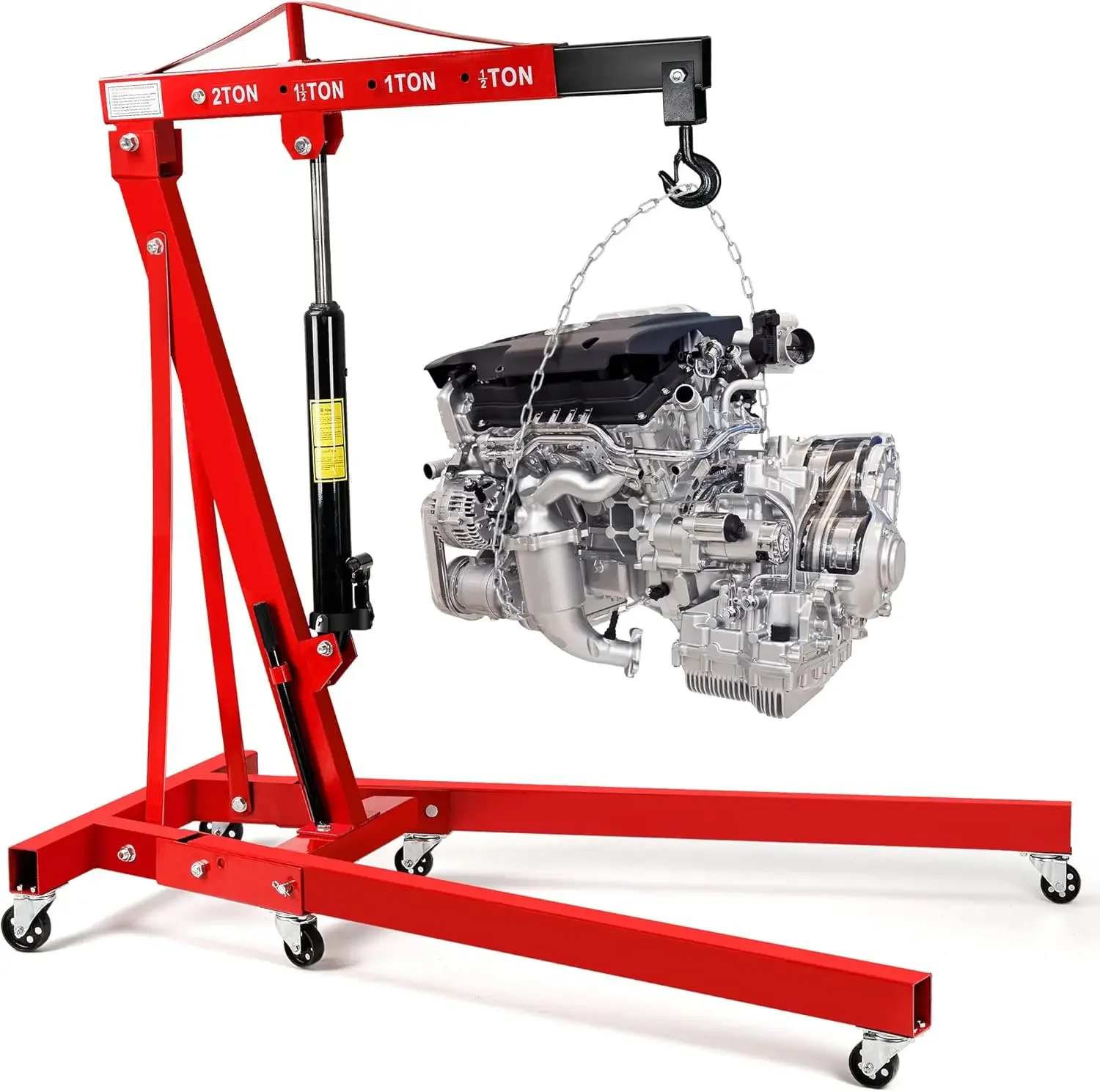 エンジンホイスト、2トン（4000ポンド）ヘビーデューティー - Engine Hoist Crane のレビューと価格