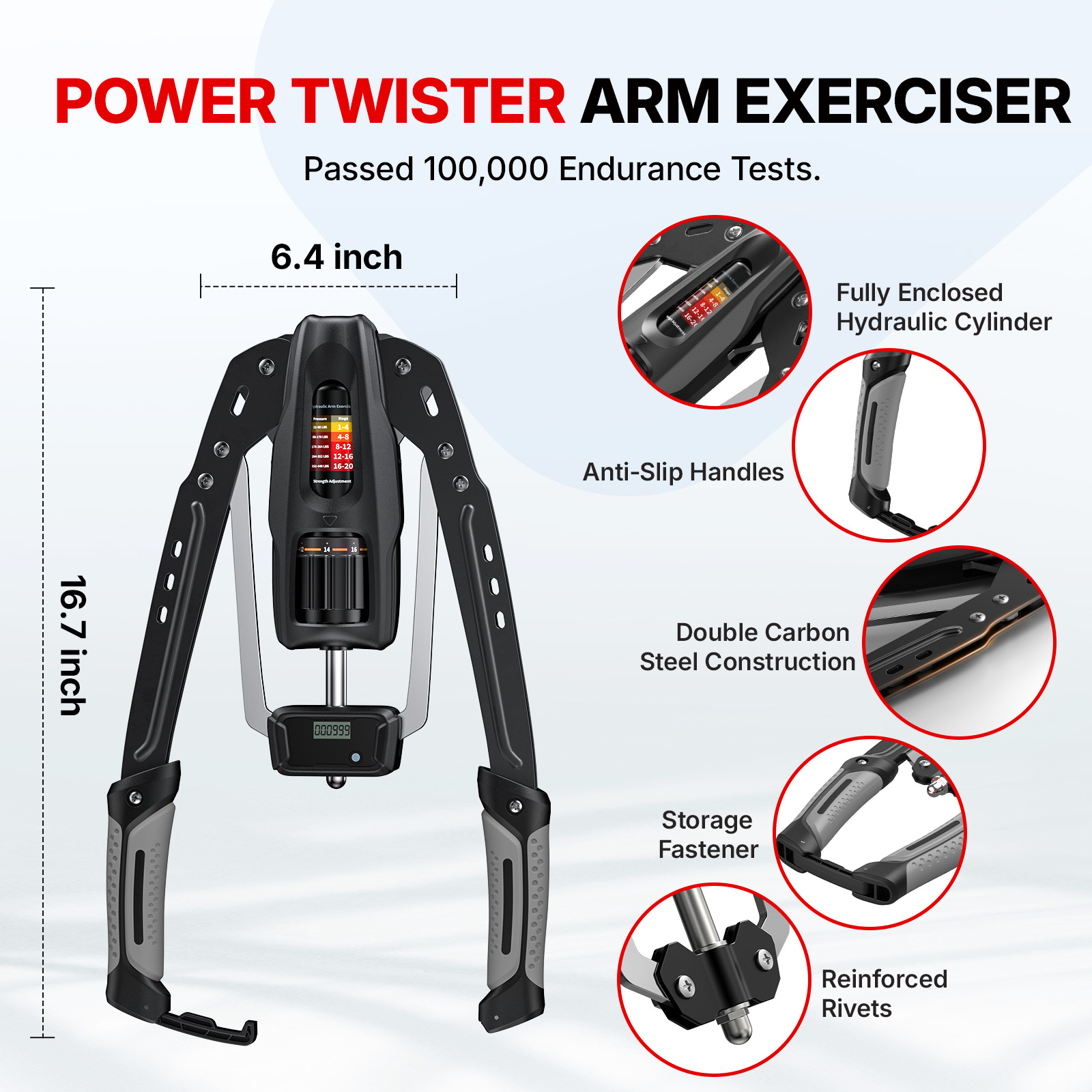メラッチ・ツイスターアームトレーナー（カウンター付き）22- - Engine Hoist Crane のレビューと価格