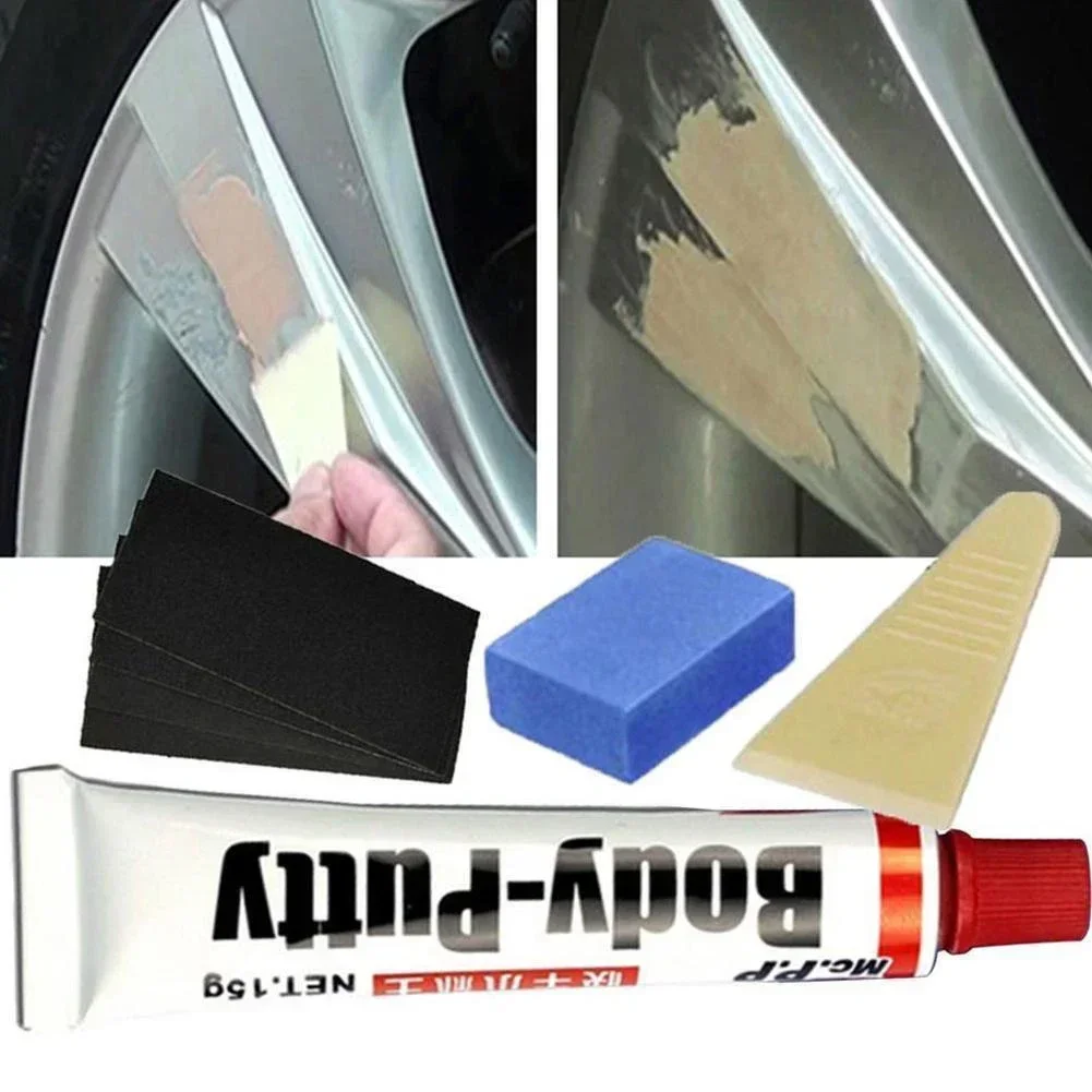 車のボディパテスクラッチ充填、滑らかな修理ツール、2mm未満 - Auto Body Filler のレビューと価格