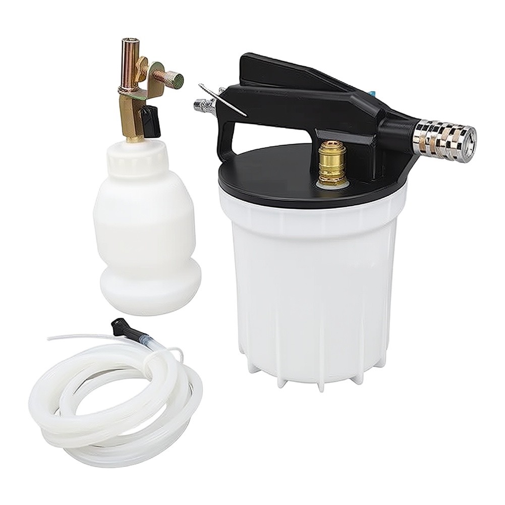 エアブレーキブリーダーキット 2L 空気圧真空抽出器 1L  - Brake Bleeder Kit のレビューと価格
